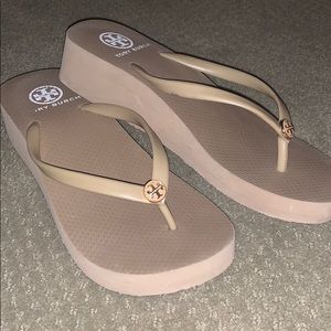 Tory Burch Wedge Flipflops